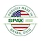 Spax PowerLags 1/4 in. X 6 in. L Washer High Corrosion Resistant Carbon Steel Lag Screw 1 pk 4581820701527 - alternate 2